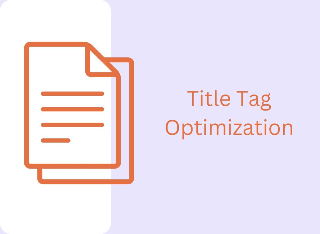 Optimize your page title